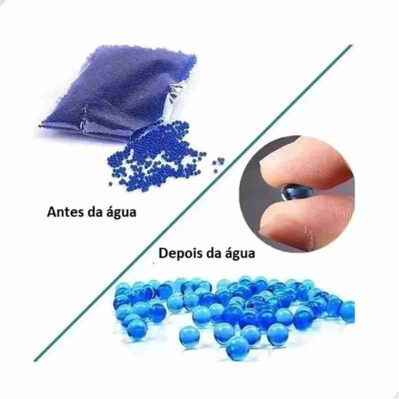 Arma Pistola Lançador de Bolinha de Gel Recarregável AK 47 - Imagem 7