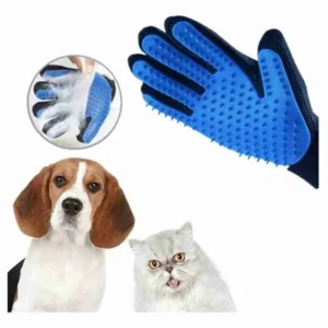 Luva Pet Escova Tira Remove Pelo Cachorro Gato Nano Magnética