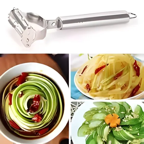 Descascador de Legumes com Lâmina Afiada em Aço Inox - Imagem 7