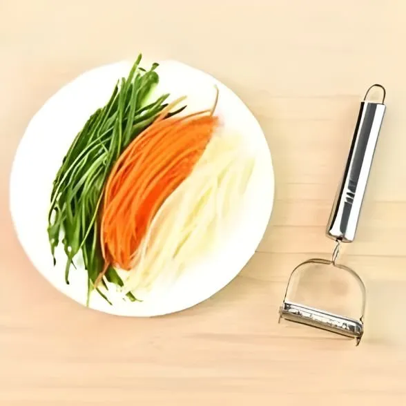 Descascador de Legumes com Lâmina Afiada em Aço Inox - Imagem 9