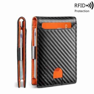 Carteira Mágica Porta Cartão Bolso Rfid Antifurto Slim Luxo