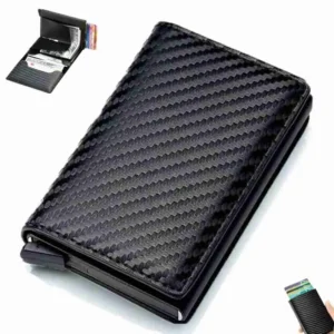 Carteira Futuro Rfid Slim Porta Cartões Antifurto