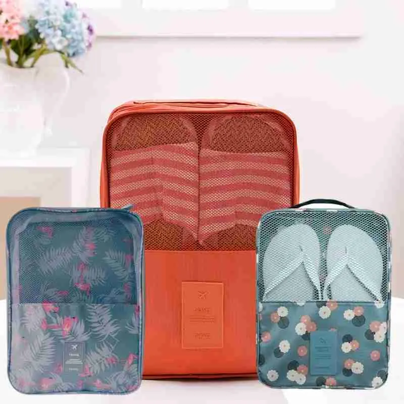 Bolsa de Viagem Nylon Multi Camadas com Porta Tênis e Sapatos - Imagem 4